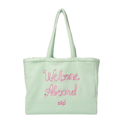 TRAVEL PILLOW WITH BEACH BAG LES VACANCES