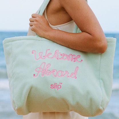 TRAVEL PILLOW WITH BEACH BAG LES VACANCES