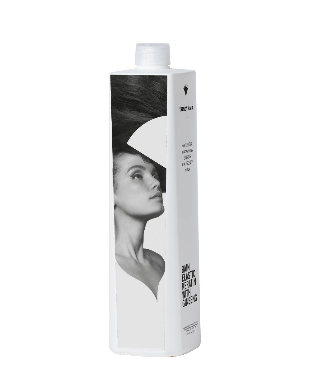 Trendy Hair Bainelastic Keratin & Ginseng Shampoo 1000ml