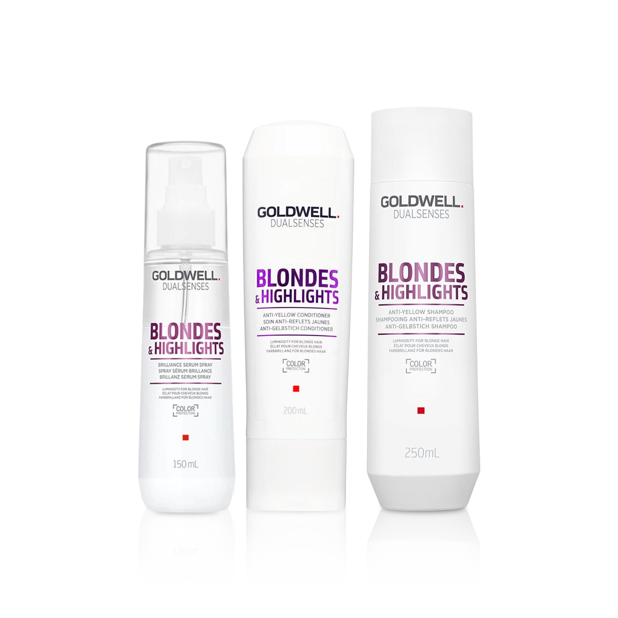 Goldwell Blonde Care Set – Anti-Brass & Tone Perfecting System