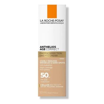 LA ROCHE POSAY ANTHELIOS AGE CORRECT SPF50 CC TINTED CR 50ML